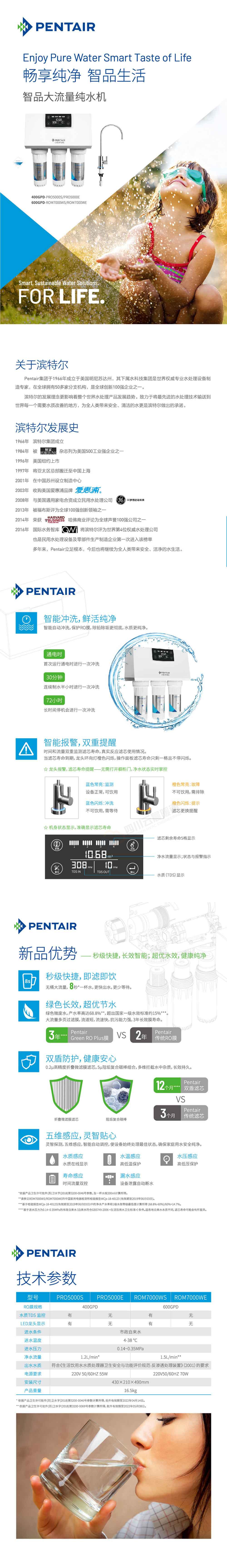 滨特尔PRO5000S末端纯水机